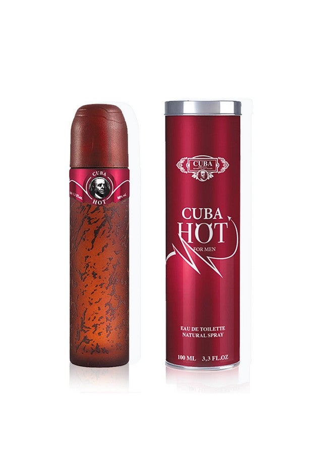 Cuba Cuba Hot for Men - 3.3 oz EDT Spray