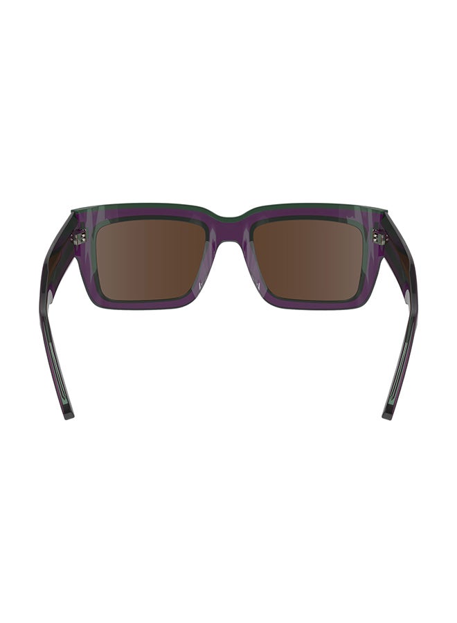 Men's UV Protection Rectangular Sunglasses - CK23538S-515-5518 - Lens Size: 55 Mm