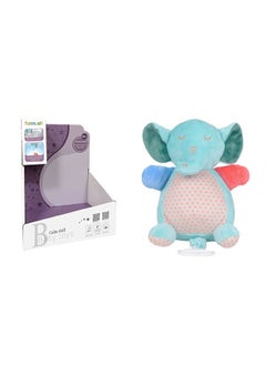 Generic Products To Coax Infant Music To Soothe Doll Plush Toy Cartoon To Coax Baby To Sleep Toy-Color:appease Music Box Elephant  - Image 1