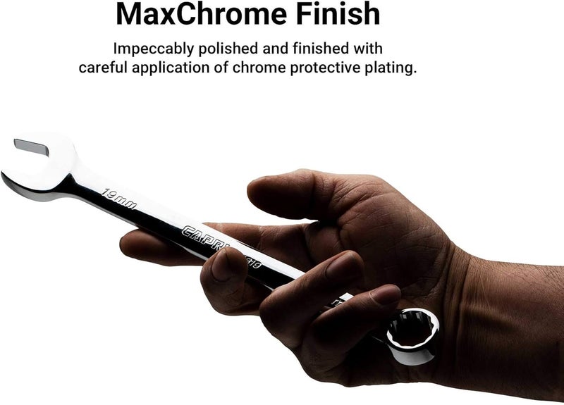 Capri Tools 21 mm Combination Wrench, 12 Point, Metric (1-1321) - Image 2