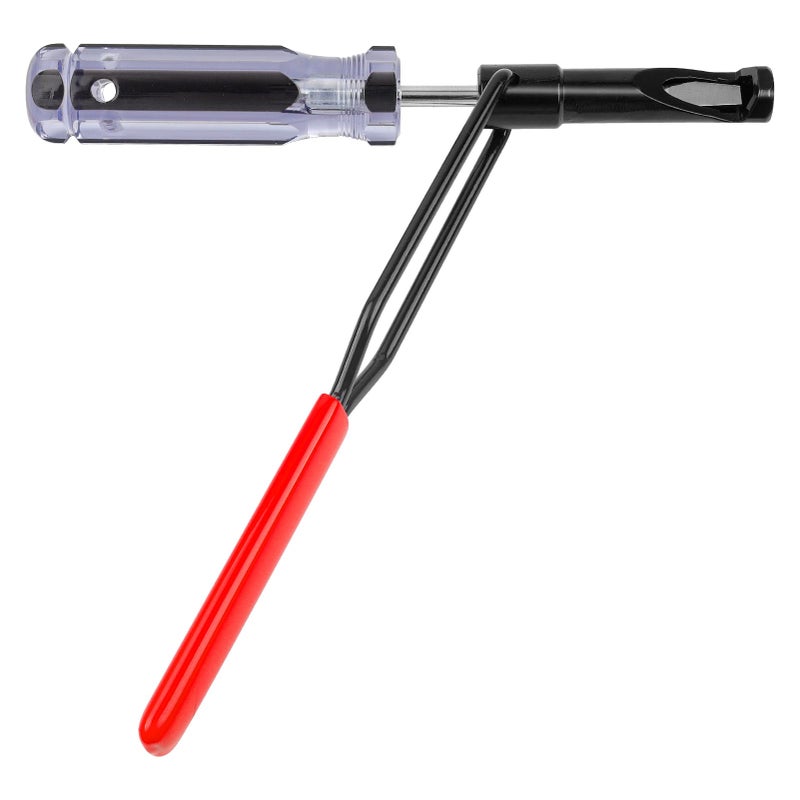 JNSOET Valve Lash Adjustment Tool, with Angled Feeler Gaugeï¼ŒJam Nut Valve Adjustment Tool, Slotted Valve Adjusting Stud, Compatible with Honda/Nissan/Toyota/Japanese Auto Vehicle Engines (10mm Model) - Image 2