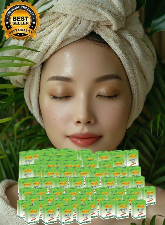 Pyary 78 Pieces Ayurvedic Turmeric Soap 75gram - Image 1