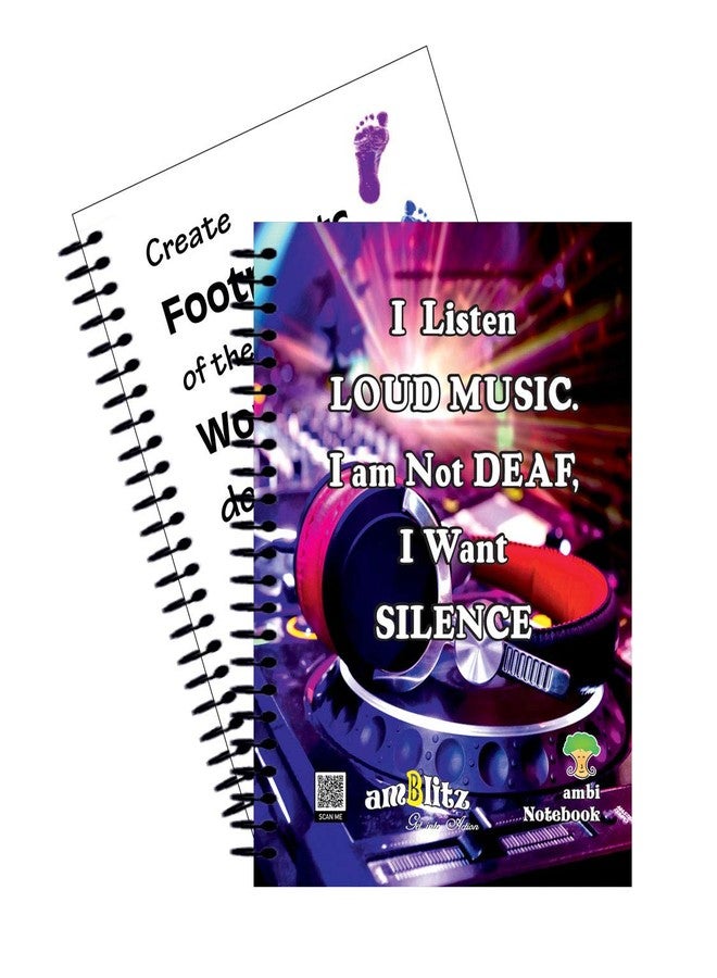 amblitz Notebook | 200 Pages | Pack of 2 Notebooks | Ruled Single Line | Short Notebook | A5 Size | Contains Coloured Pages | 5 Different Colors | Code 0115 | - Image 2