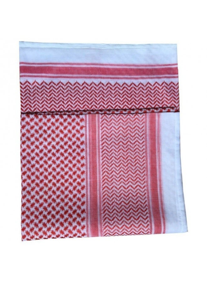 Men's Arabic Headscarf from Dubai, Saudi Arabia – Muslim Style Keffiyeh