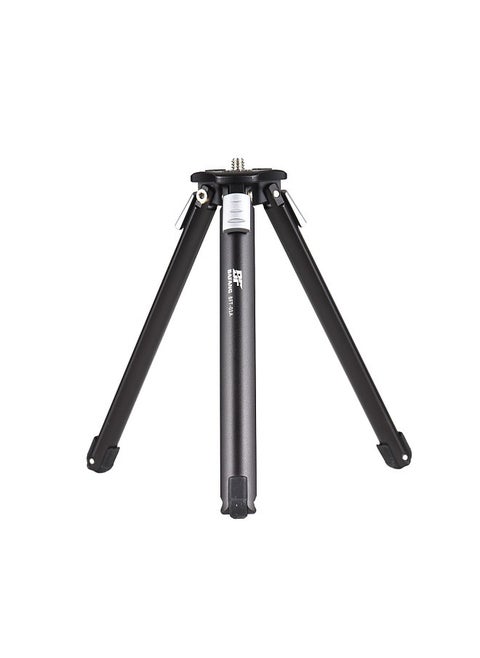 BFT-01A Foldable Tripod Desktop Tripod Stand Aluminum Alloy 2kg/4.4lbs Load Capacity 3-Level Height Adjustable with 1/4in Screw for DSLR Cameras Stabilizers