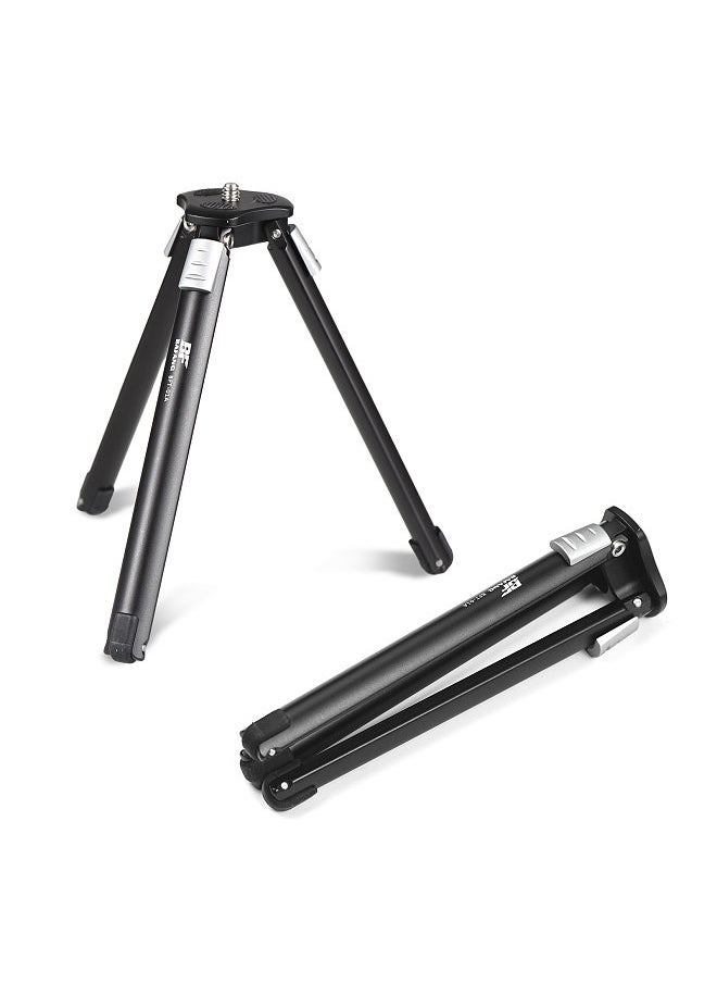 BAFANG - BFT-01A Foldable Tripod Desktop Tripod Stand Aluminum Alloy 2kg/4.4lbs Load Capacity 3-Level Height Adjustable with 1/4in Screw for DSLR Cameras Stabilizers - Image 1
