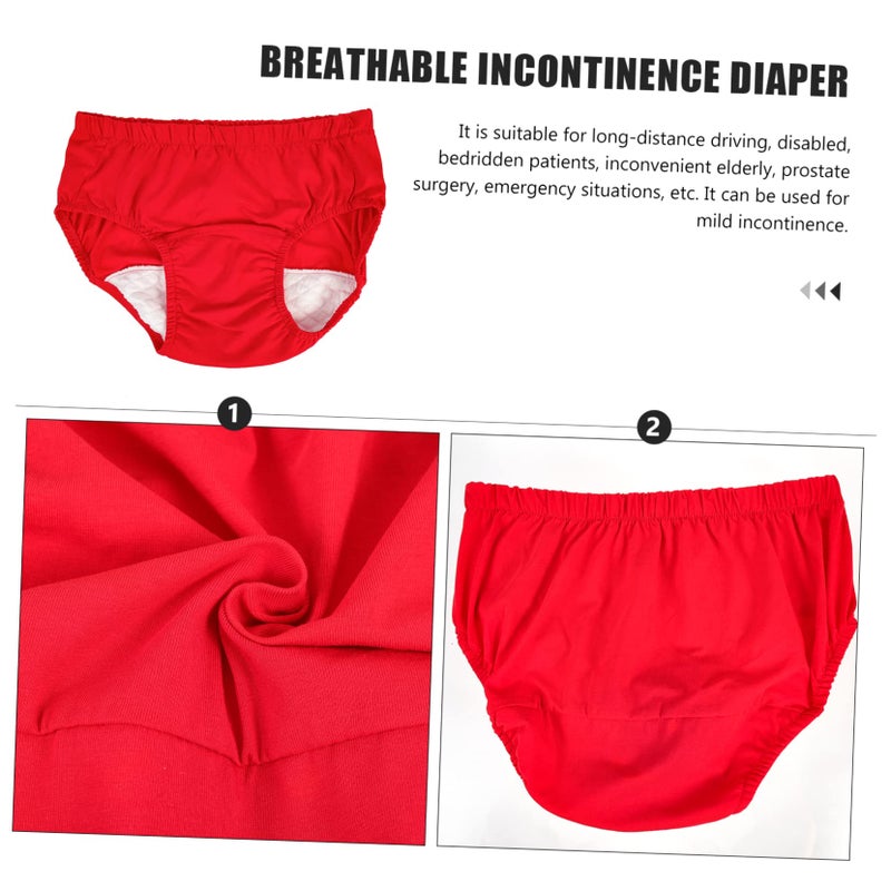 Breathable Adult Diaper XXL Leak Resistant for Travel Elderly Incontinence Postpartum Surgery - Image 5