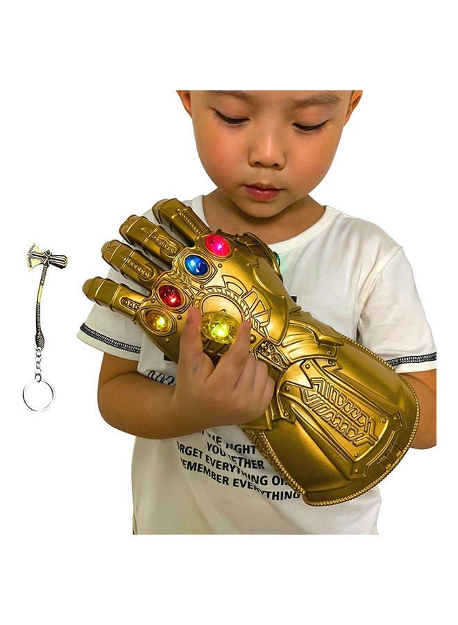 NIBEMINENT Aokairuisi Infinity Gauntlet Glove for Kids, Iron Man LED Light up with Removable Magnet Stones-3 Flash Mode. - Image 1