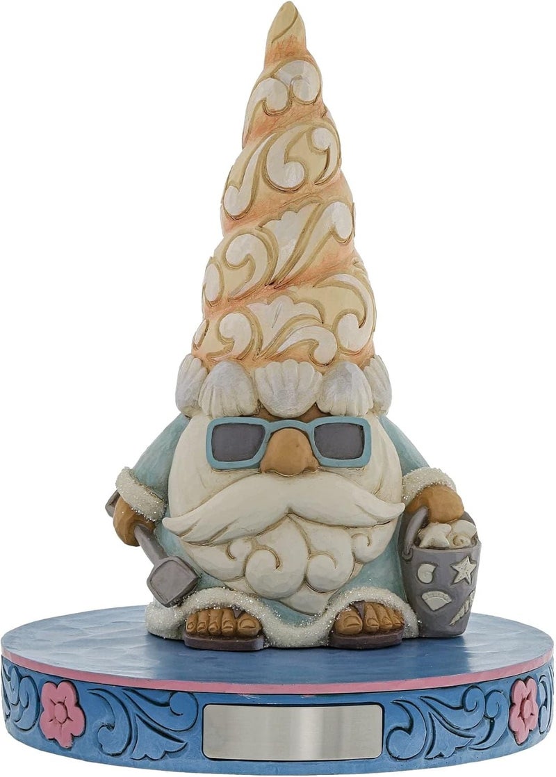 Enesco Jim Shore Heartwood Creek Coastal Seashell Gnome with Sunglasses Figurine, 6.14 Inch, Multicolor - Image 5