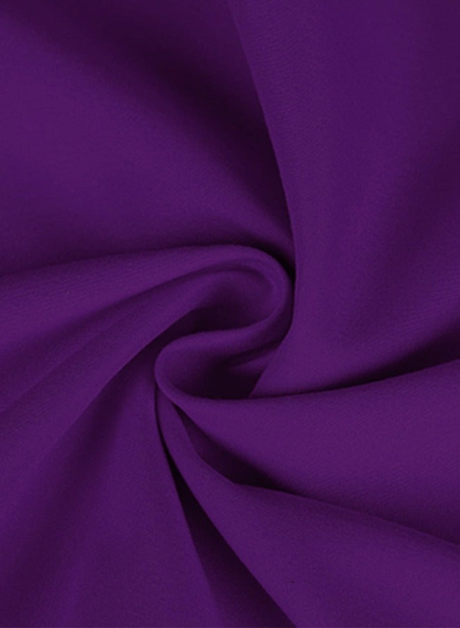 snooze Fitted bed sheet set 2Pcs, 120*200 cm, Purple - Image 5