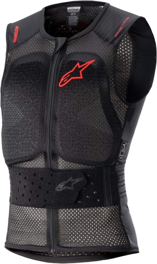 Alpinestars Nucleon Flex Pro Protection Vest L Transparent SmokeRedBlack - Image 2