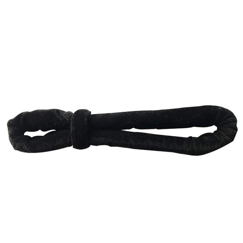 runner deer Lyra/Aerial Hoop Hand Loop Strap for Aerial Acrobatics, Strength Training (Red) (Black) - Image 1