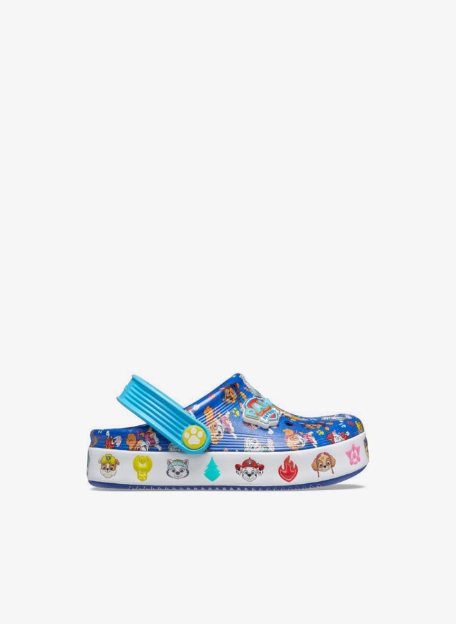 كروكس صنادل باو باترول أوف كورت كلوج للأطفال - Image 1