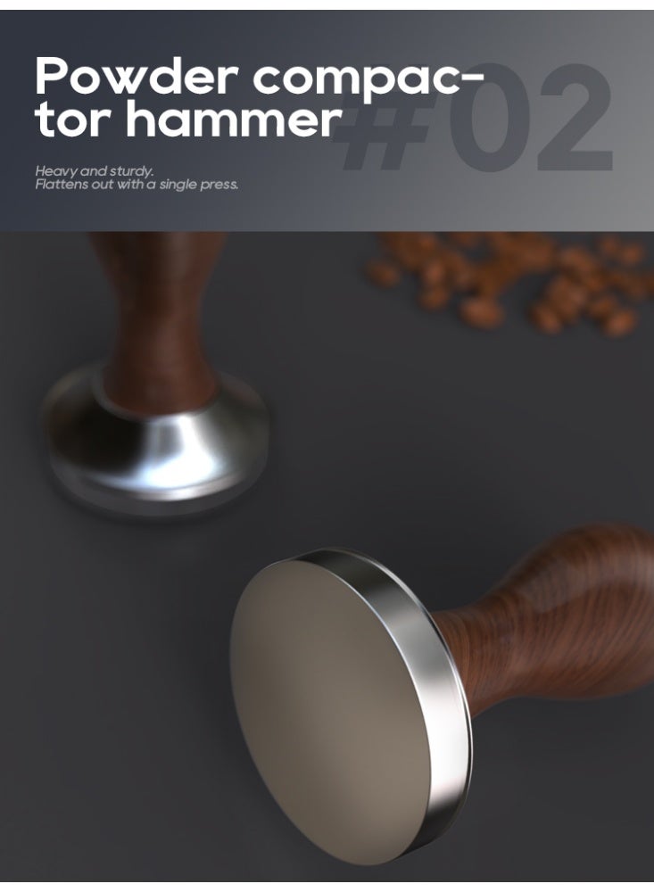 HiBREW 58mm Bottomless Coffee Powder Handle Portafilter Accesorries Sets 58mm-7-accessories-H10A - Image 3