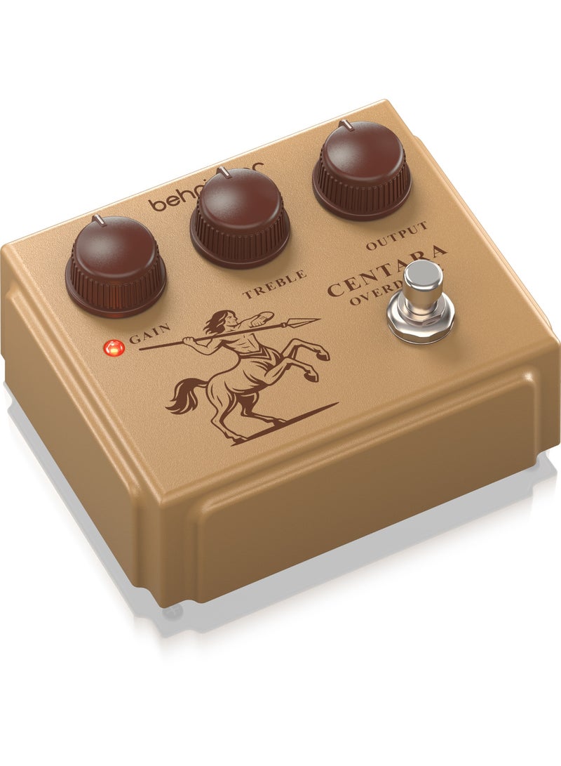 behringer CENTAUROVERDRIVE Legendary Transparent Boost Overdrive with Huge Dynamic Range, Gain on Tap and Soft Clipping Germanium Diodes - Image 3