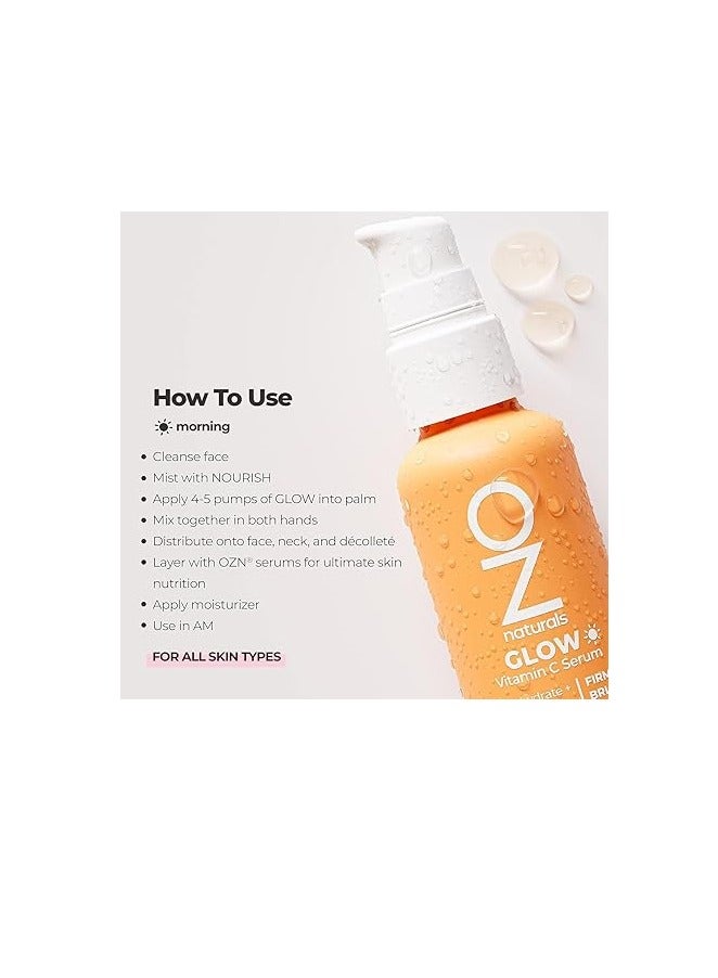 NATURALS OZ NATURALS GLOW VITAMIN C FACIAL SERUM 30ml - Image 2