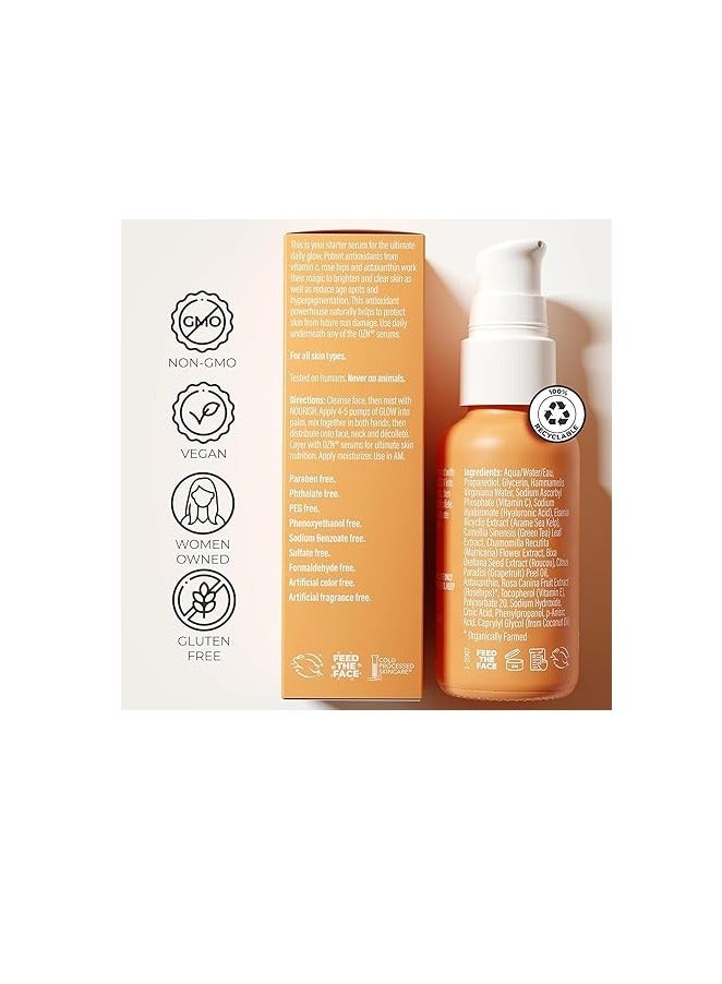 NATURALS OZ NATURALS GLOW VITAMIN C FACIAL SERUM 30ml - Image 3