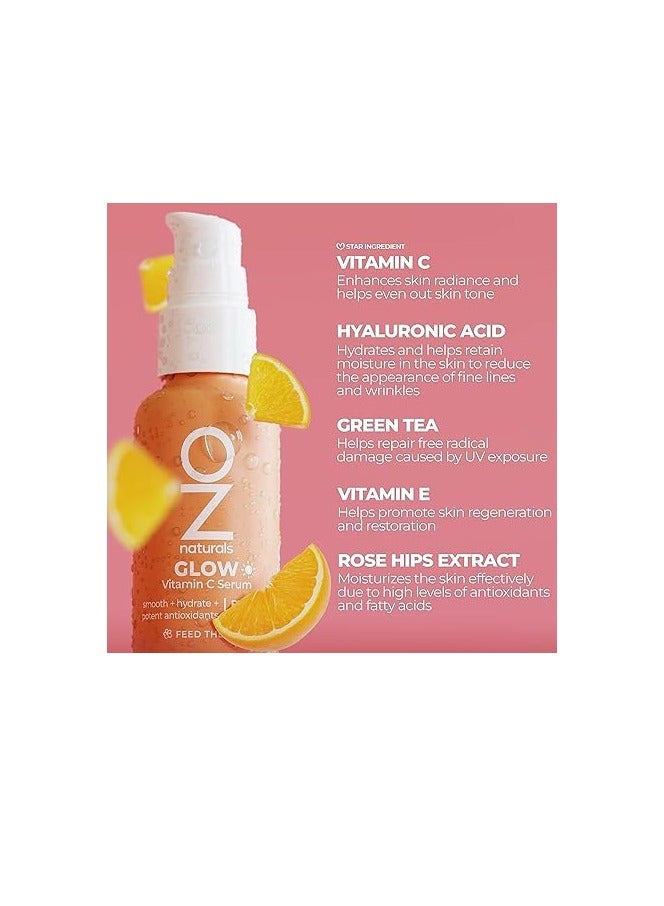 NATURALS OZ NATURALS GLOW VITAMIN C FACIAL SERUM 30ml - Image 5