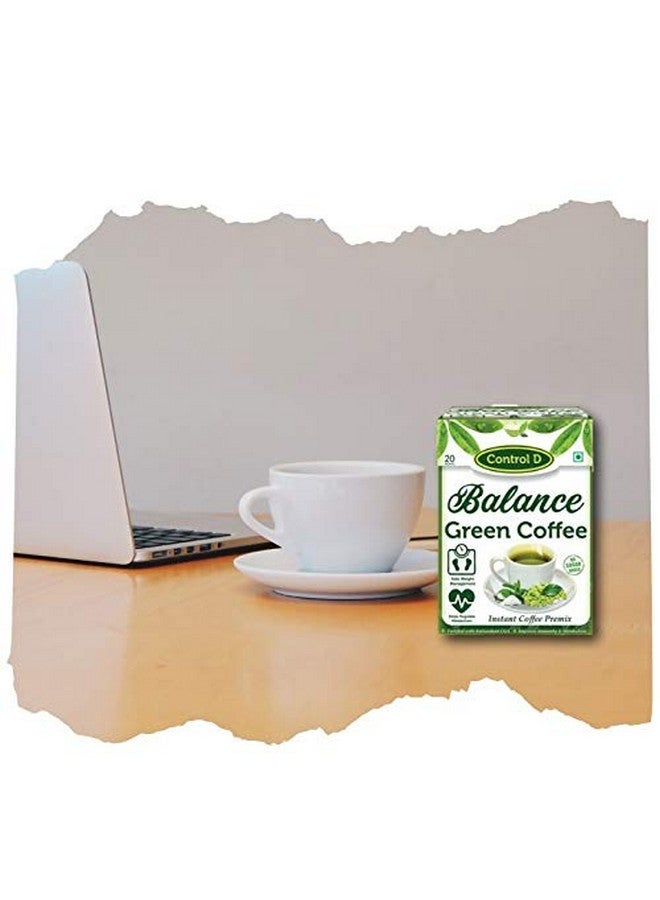 كونترول_دي بالانس 60 كيسًا من القهوة الخضراء سريعة التحضير للتحكم في الوزن - Image 1