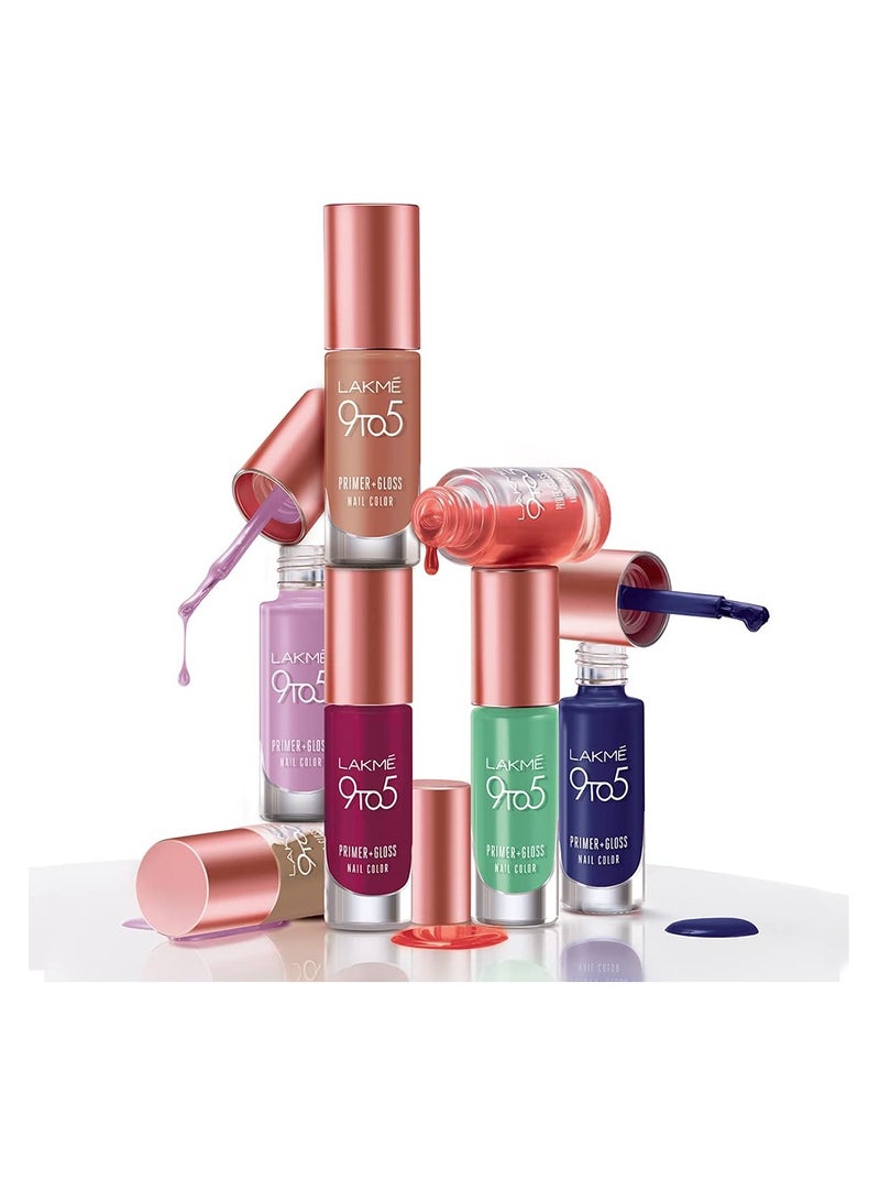 لاكمي 9to5 برايمر ملمع للأظافر بلون وردة الصحراء 6 مل - Image 4