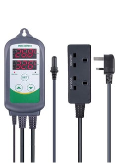 INKBIRD INKBIRD ITC-308S Aquarium Temperature Controller with Submersible Probe Heating Cooling Outlets Thermostat for Heating and Cooling Fans Shrimp Reef Fish Tank  - Image 1