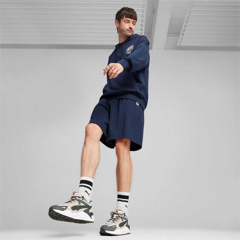 PUMA DOWNTOWN Mens Blue Shorts - Image 2