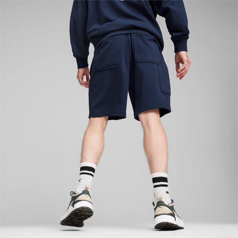 PUMA DOWNTOWN Mens Blue Shorts - Image 5