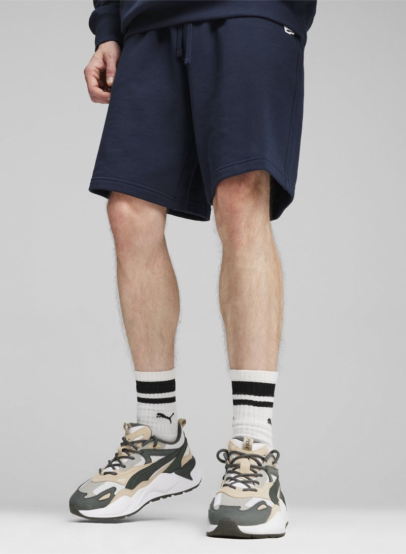 PUMA DOWNTOWN Mens Blue Shorts - Image 1
