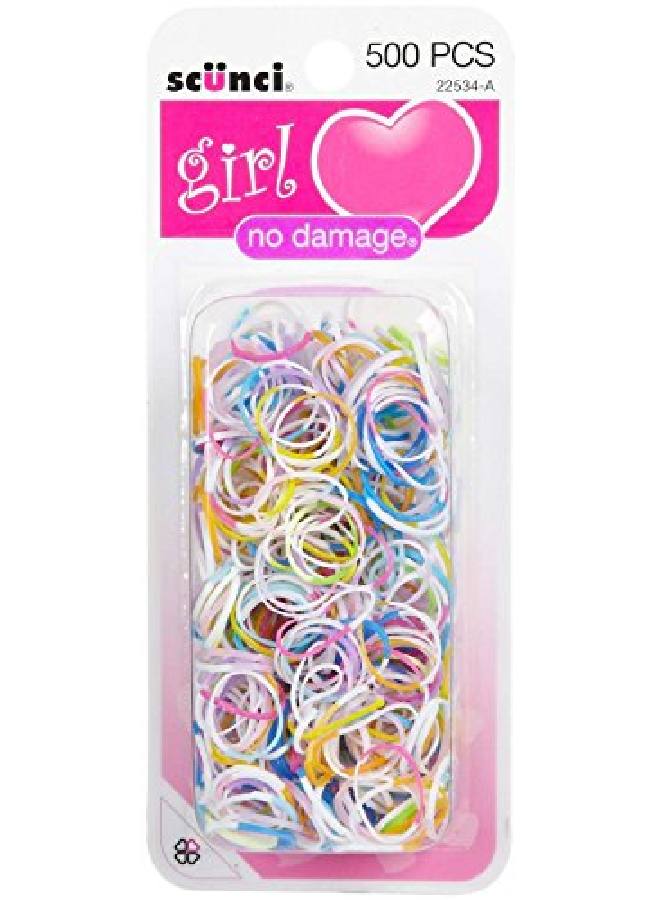 Scunci Girl No Damage Polyband Elastics 500 Ea - Image 2