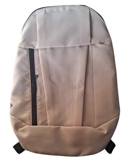 stylish beige 2-handle backpack - practical, lightweight design, ideal for everyday life, study, and travel, combining comfort and durability in a modern look that suits all tastes