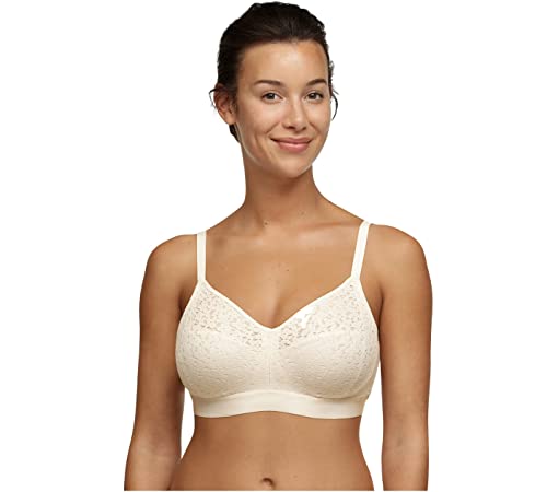Chantelle Bra for Women, Norah Supportive Wirefree,Talc,40D - Image 1