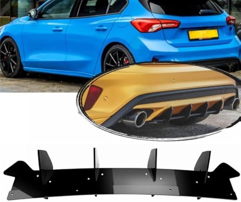 Wivplex Gloss Black Rear Trunk Spoiler for Focus ST MK4 - Image 2