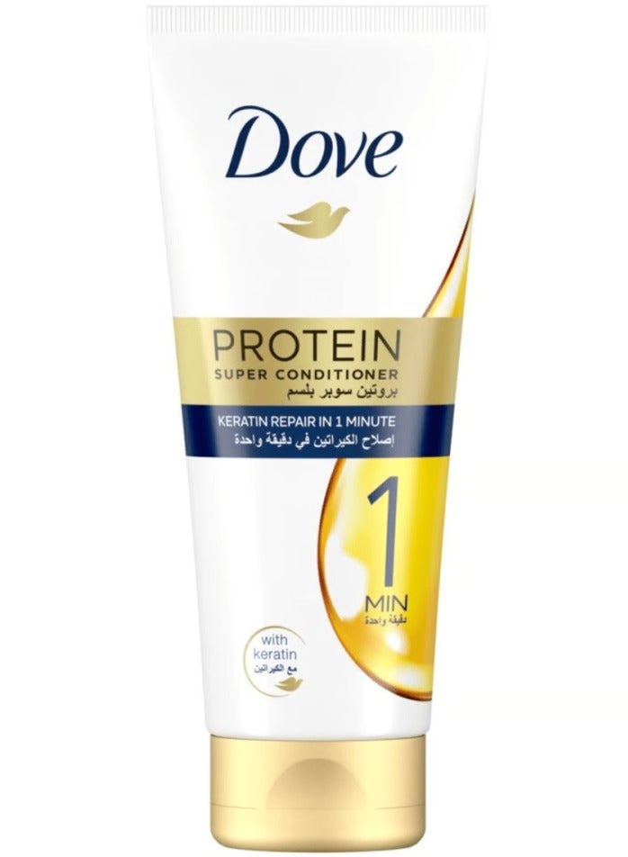 Dove Protein Super Conditioner with Keratin TProtein Super Conditioner with Keratin Treatment 180mlreatment 180ml  - Image 1