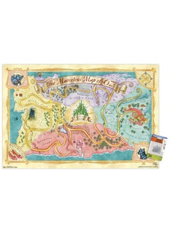 Trends International The Wizard Of Oz Map Wall Poster With Push Pins  - Image 1