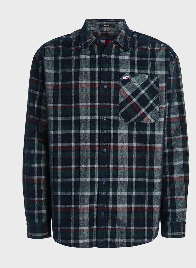 Check Shirt Regular Fit Shirt