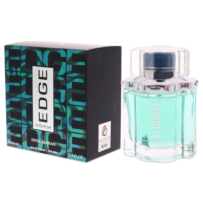 Swiss Arabian EDGE Intense - Luxury Products From Dubai - Long Lasting, Addictive Personal EDP Spray Fragrance - Seductive Signature Aroma - 3.4 Oz - Image 4