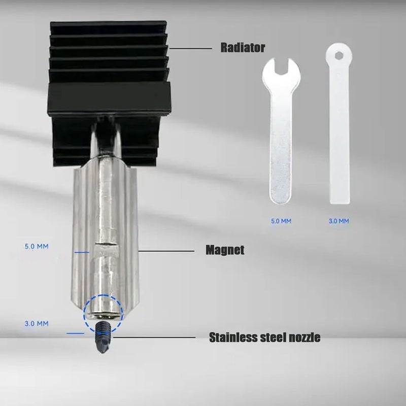 FTVOGUE Hotend Kit, Hardened Steel 0.2mm Nozzle with Easy Installation for 3D Printer Printing HighQuality - Image 5