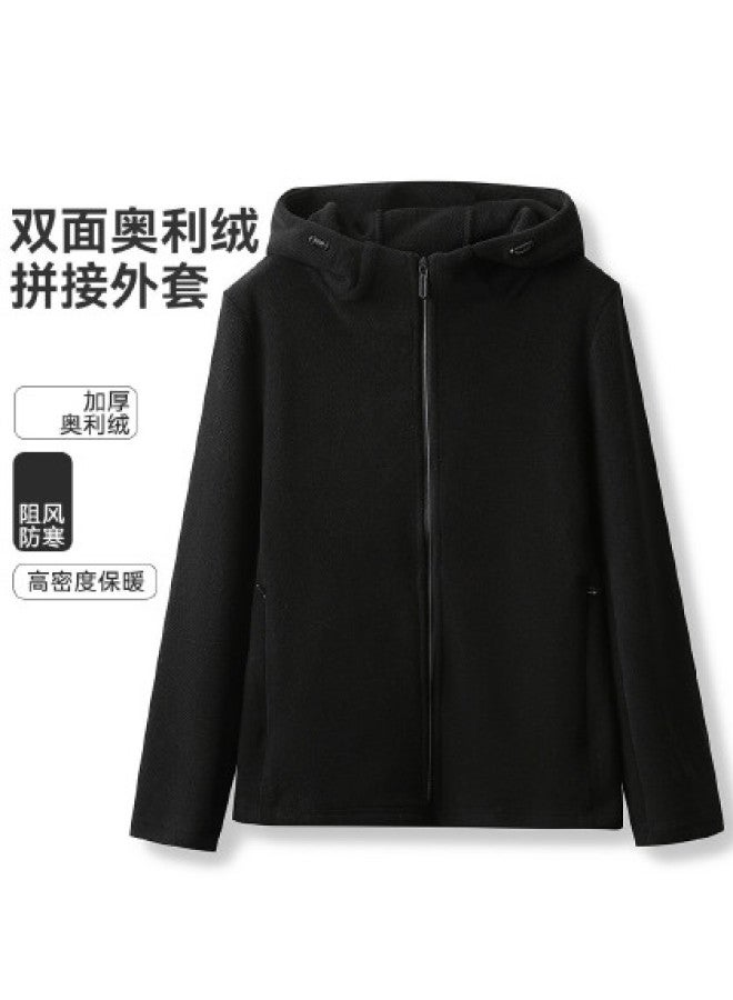 Flying in the snow Women's Hooded Comfortable Warm Versatile Simple Short Jacket 2025 Spring Autumn New Basic Outdoor Casual - Image 1
