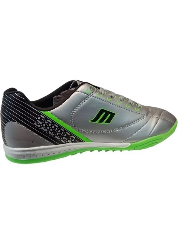 M.P. 221-2404 Mr Men's Silver Artificial Turf Football Shoes