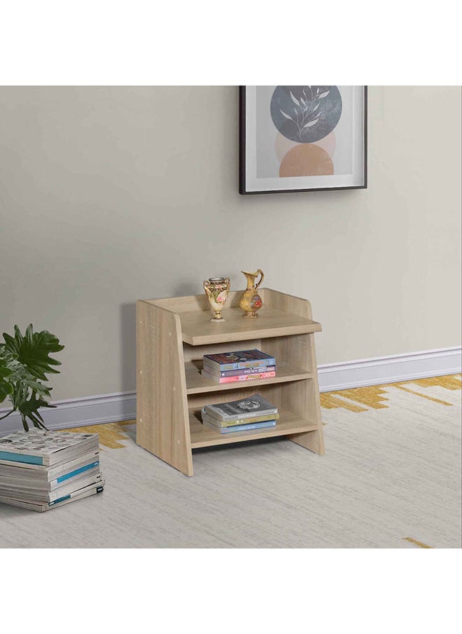 Home Box - Oasis Cambridge Nightstand With Open Shelves 48.6x48.1x39.6 cm - Image 1