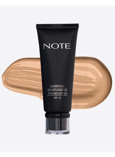 Note Luminous Moisturizing Foundation SPF 15 - 101 Bisque