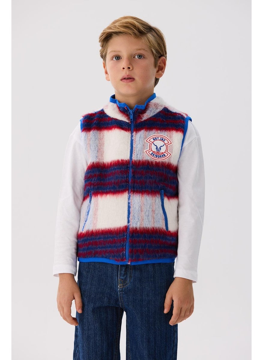 Nebbati Bg Store Boy's Colorful Vest  - Image 2