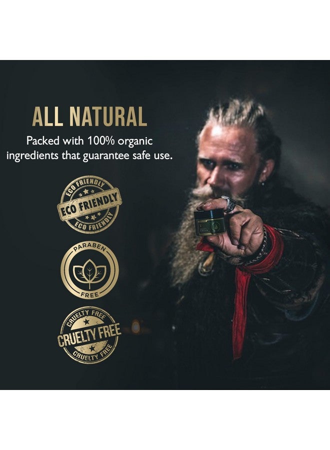 The Beard Struggle Warrior’S Beard Balm Silver Collection Viking Storm Nongreasy Lowhold Formula Luxurious Colognegrade Fragrances 100% Natural Ingredients 50G / 1.76 Us. Oz. - Image 4