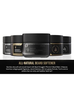 The Beard Struggle Warrior’S Beard Balm Silver Collection Viking Storm Nongreasy Lowhold Formula Luxurious Colognegrade Fragrances 100% Natural Ingredients 50G / 1.76 Us. Oz.  - Image 2