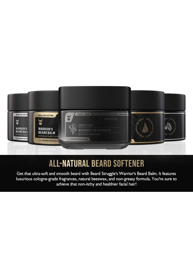 The Beard Struggle Warrior’S Beard Balm Silver Collection Viking Storm Nongreasy Lowhold Formula Luxurious Colognegrade Fragrances 100% Natural Ingredients 50G / 1.76 Us. Oz. - Image 2