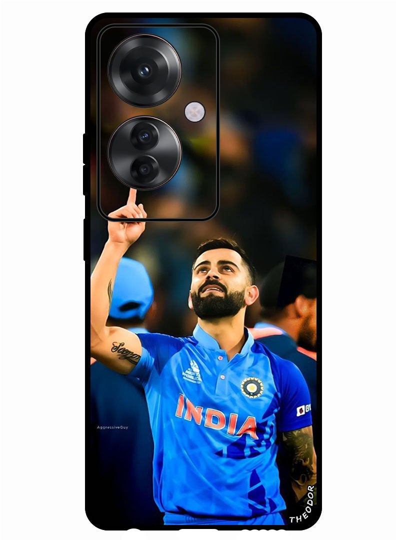 Theodor Protective Case Anti Scratch Shock Proof Bumper Cover For Oppo F25 Pro Virat Kholi 4 - Image 1