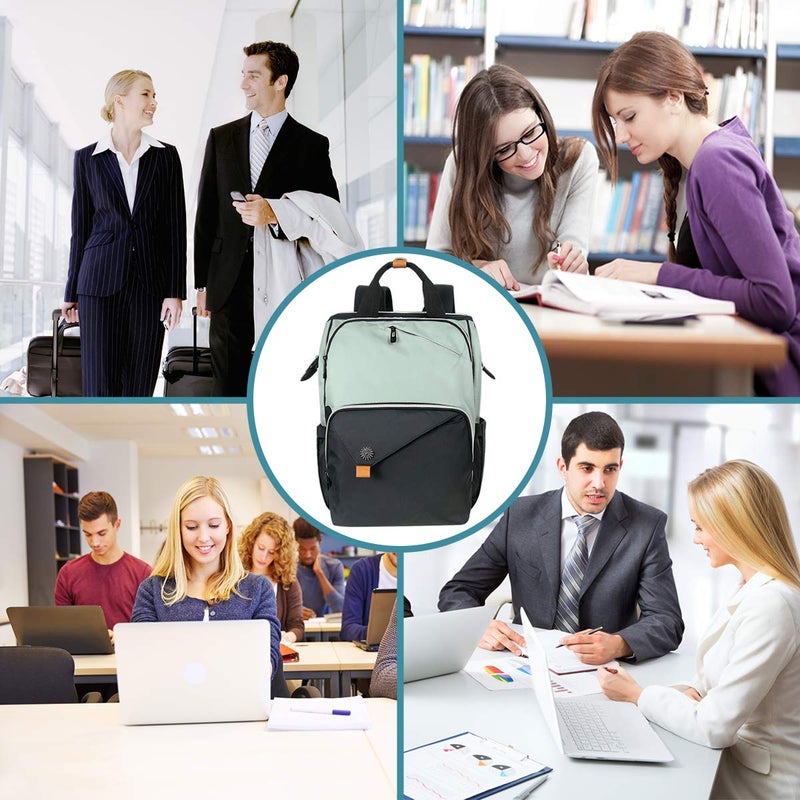 Hap Tim حقيبة ظهر لابتوب هاب تيم، حقيبة سفر للنساء، حقيبة عمل، حقيبة ممرضات، حقيبة معلمين، حقيبة حمل (7651-GB) - Image 5