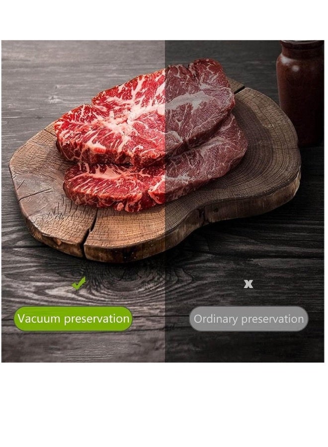 AROAQ Vacuum Sealer Machine – Automatic & Manual Food Sealing for Dry and Moist Foods, One-Touch Vacuum Packing, 30cm Wide Seal, 65kPa Strong Suction, Electric Food Preservation Machine , Black - Image 4