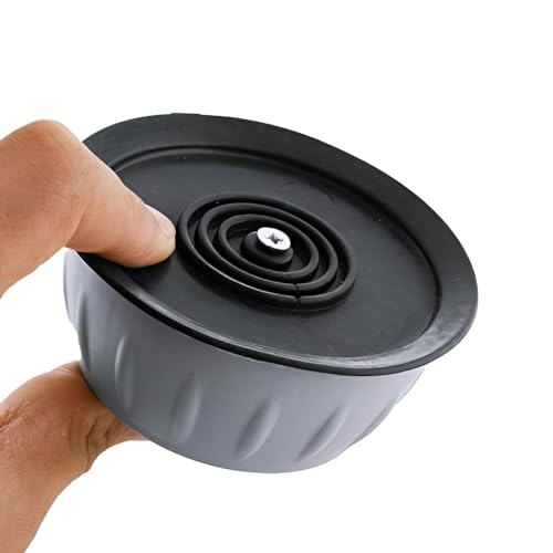Oblivion Anti-Vibration Pads for Washing Machine 4Pcs – Noise Cancelling Feet, Shock Absorber Bushes, Leveling Support Legs with Suction Base, Durable Round Washer Stand for Stability and Reduction - Image 2