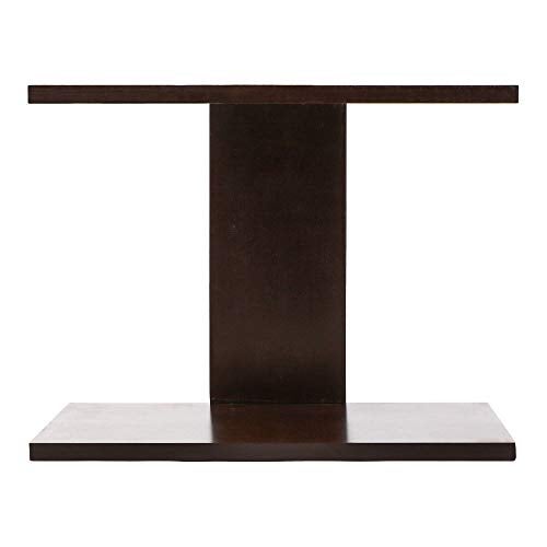 Skafa Wood 37x20x24 Cm Wall Mounted Shelf (MDF, Black) - Image 5